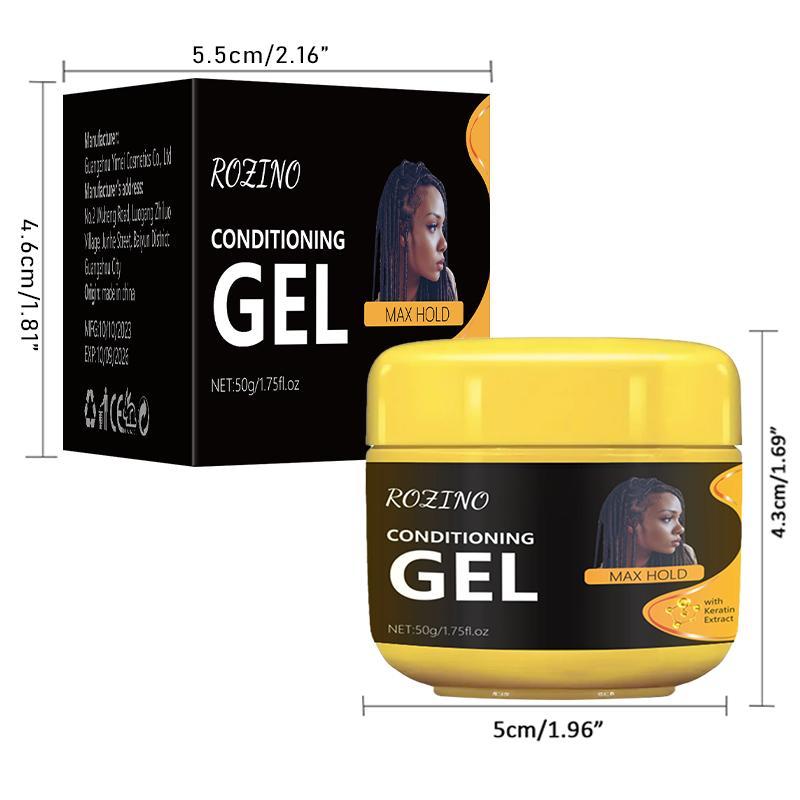 Keratin Hair Gel, Hair Care & Styling Product, Hair Styling Gel for Women & Men, Maintains Hair Temporary Styling Soft and Easy to Manage