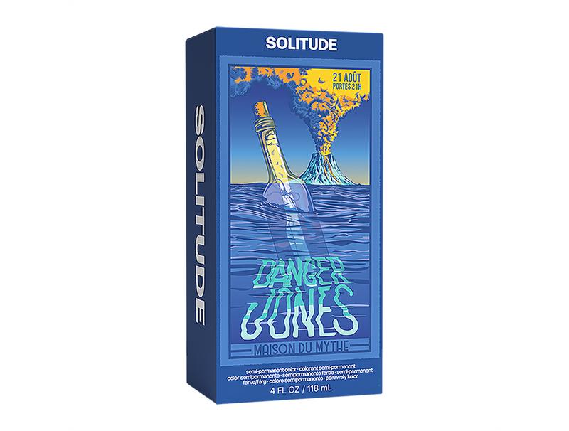 Danger Jones Solitude - Blue Hair Color - Long-Lasting Dye - Haircare, Hair Dye