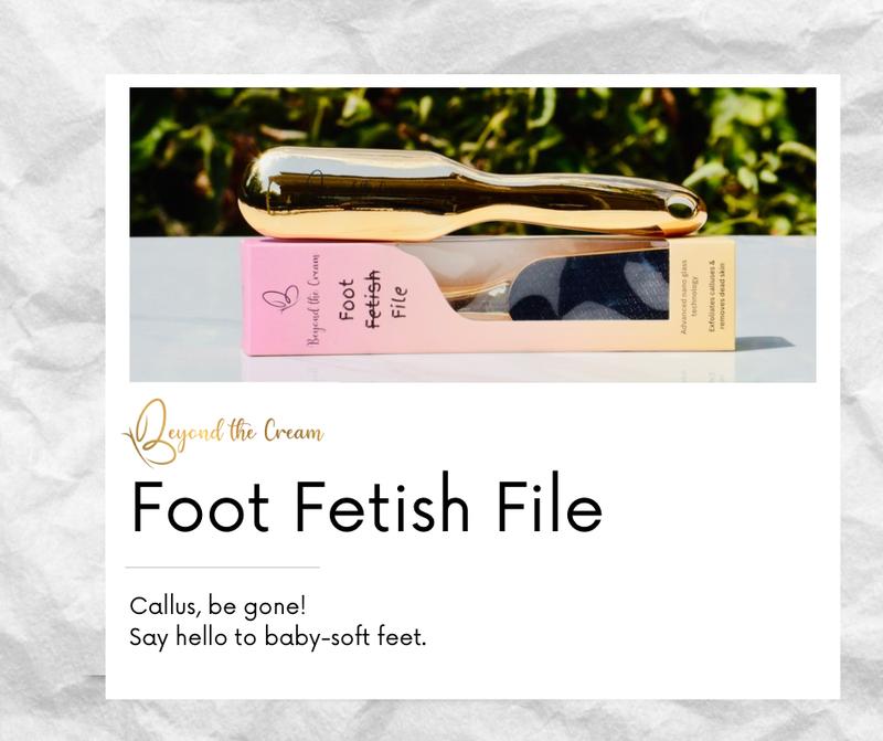 Foot File by Beyond The Cream x The Thai Lyfe. Exfoliates and softens callused and cracked feet. Say hello to baby soft feet! Manicure Nail foot file callus manicure pedicure hard skin