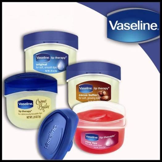 Vaseline Lip Therapy Bundle - Creme Brulee, Rosy Lips & Cocoa Butter, 0.25 Ounce (Pack of 3) - Vaseline Moisture Skincare