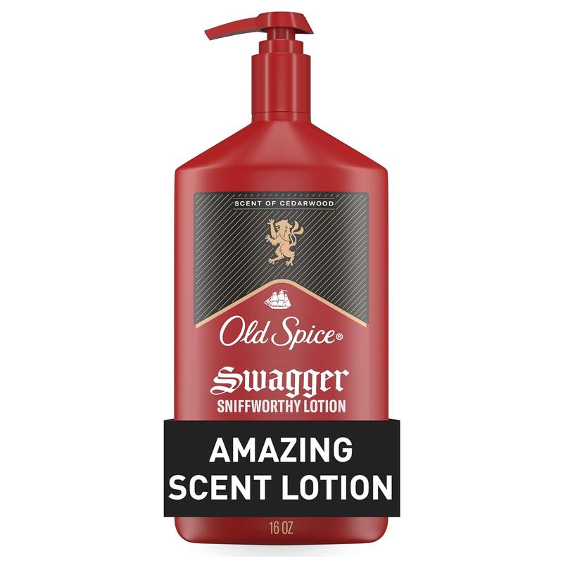 Old Spice Hand and Body Lotion for Men with All Skin Types, 24 7 Lightweight Moisturization with Amazing Scent, Instant Absorbtion, Swagger with Cedarwood Scent, 16 Oz no brand