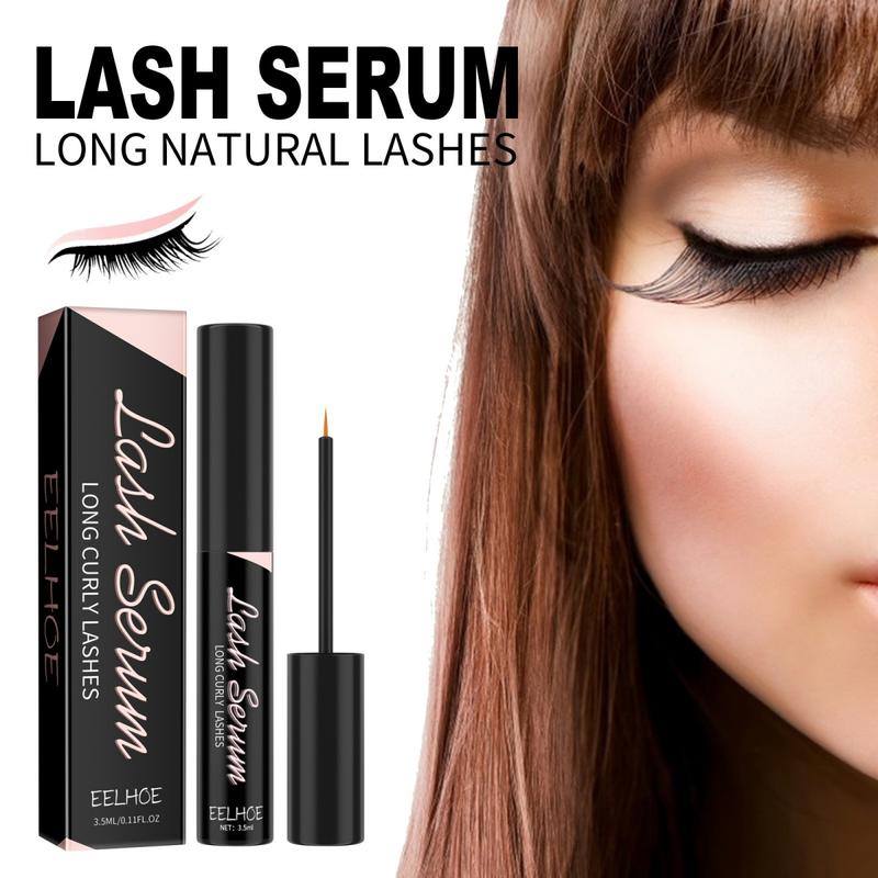 EELHOE Eyelash Serum 3.5ml Gentle Moisturizing Thick and Long Eyelashes Naturally Curled Beautiful Eyelashes Beautiful Eyelash Care Liquid Lightweight Makeup Lightweight Makeup