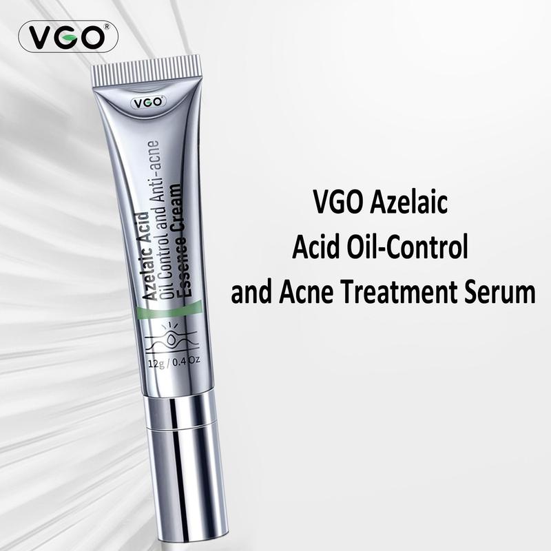 VGO Relief Facial Serum RemoveacneEssence Face Serum  12ml 0.4oz Skincare-B Azelaic Acid Hydrate Matte