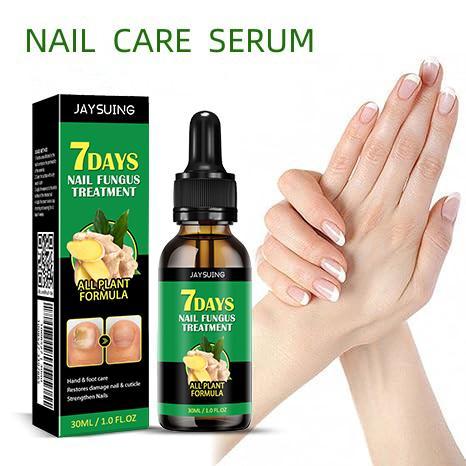 [2 Packs Only $12.99] JAYSUING Ginger Nail Care Serum, Moisturizes, Strengthen and Thickens Nails