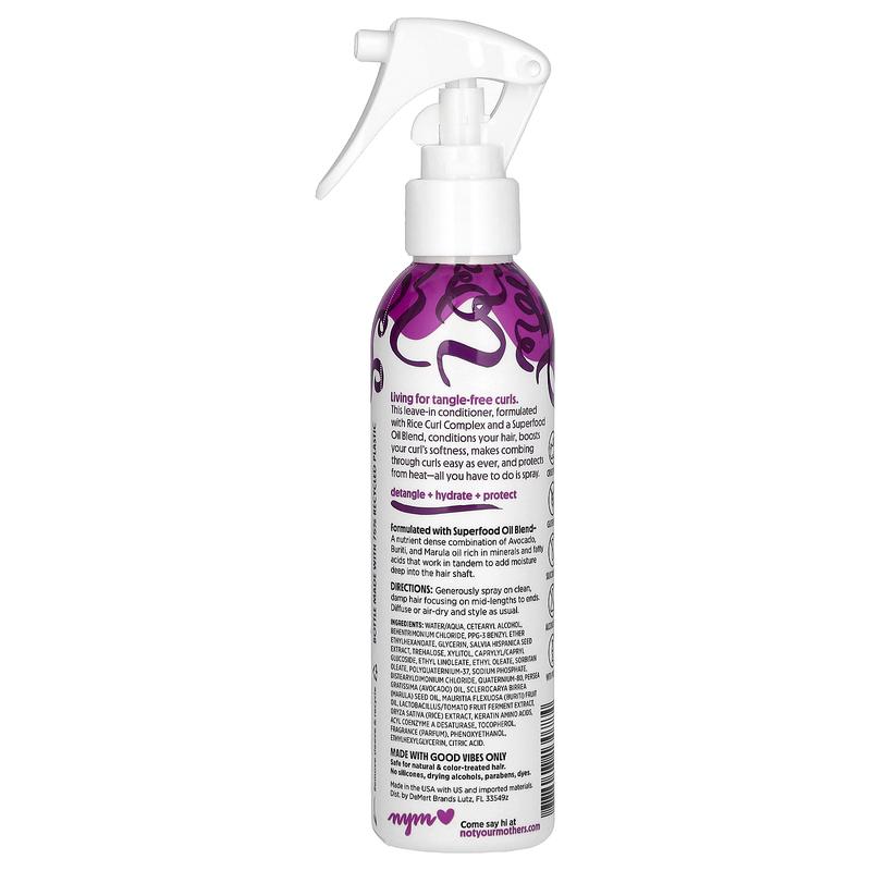 Not Your Mother's Nourishing Curl Talk, Leave -In Conditioner, For All Curl Types, 6 fl oz (177 ml)