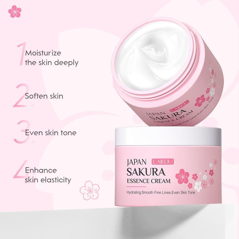 Comfort Cherry Blossoms Skin Care Kit, 24pcs set Facial Cleansing Hydrating and Nourishing Kit, Moisturizing Skin Care Set for Women, Skin Care Products