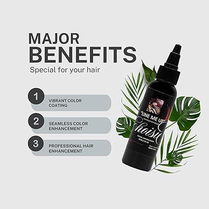 Line Me Up Beard And Hairline Color Enhancement , Instant Dry,  Enhancement Color | Hair Enhancer For Beard & Lineup | Water Resistant Hairline Filler Spray | Grooming Products