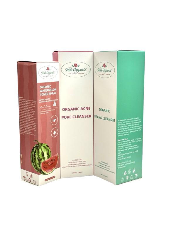 TikTok Sha's Exclusive Triple Cleanse Facial Cleanser Bundle Cleansing Facial Cleansing