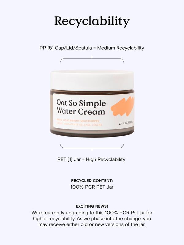 Oat So Simple Water Cream