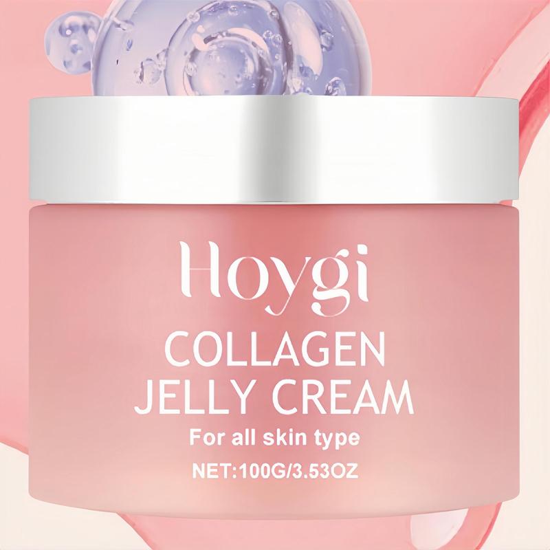 Collagen Jelly Cream for Deep Moisturizing & Reduce Dryness & Even Skin Tone, Soothing Moisturizing Cream for Women & Men, Moisturizer for All Skin Types