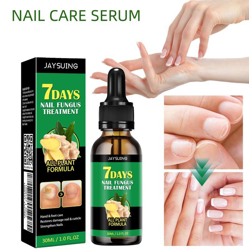 [2 Packs Only $12.99] JAYSUING Ginger Nail Care Serum, Moisturizes, Strengthen and Thickens Nails