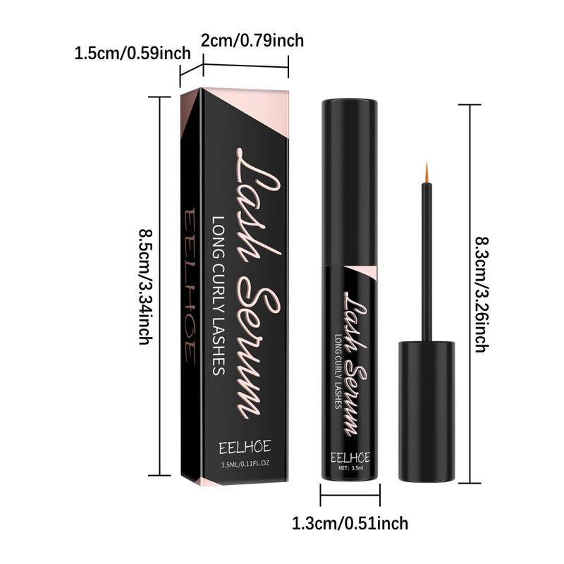 EELHOE Eyelash Serum 3.5ml Gentle Moisturizing Thick and Long Eyelashes Naturally Curled Beautiful Eyelashes Beautiful Eyelash Care Liquid Lightweight Makeup Lightweight Makeup