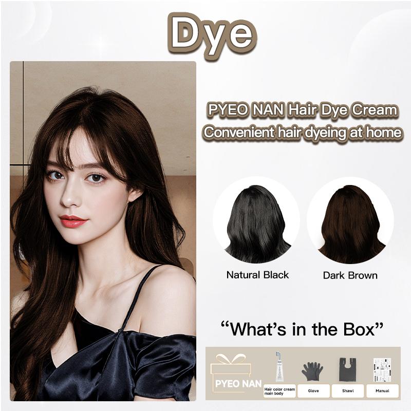 Natural Plant Extract Unisex  PYEONAN Hair Dye Comb Without Bleaching, Instant 2 in 1 + Grey Hair Coverage and Haircare -Herbal Ingredients Hair Color 2.8Oz.  80g