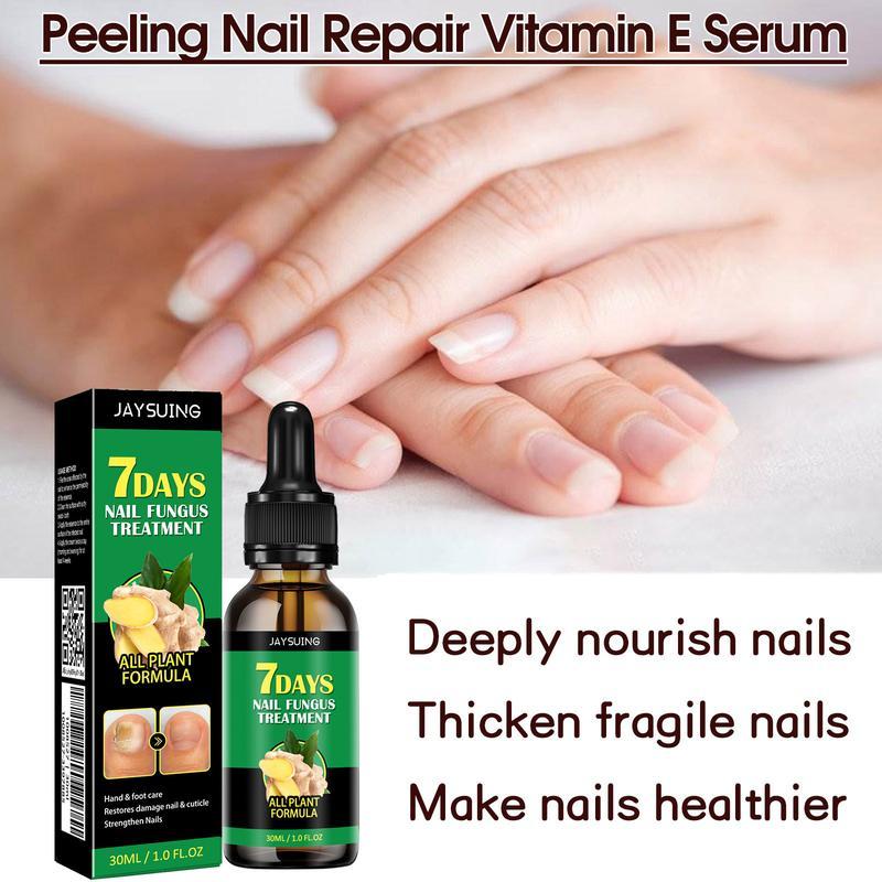 [2 Packs Only $12.99] JAYSUING Ginger Nail Care Serum, Moisturizes, Strengthen and Thickens Nails