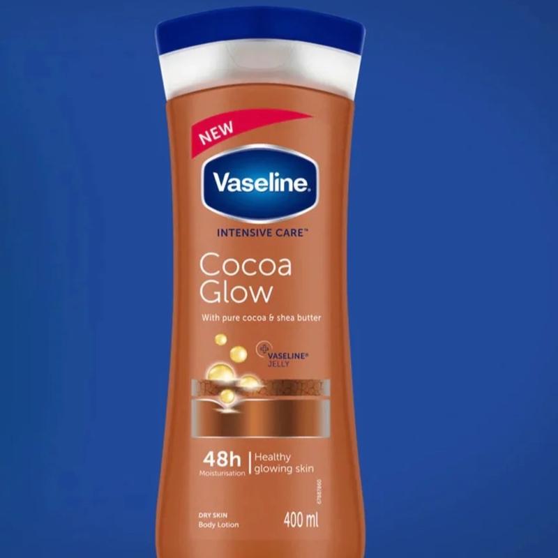 Vaseline Intensive Care Cocoa Glow Moisturizers Pack of 2 400mL - Skincare