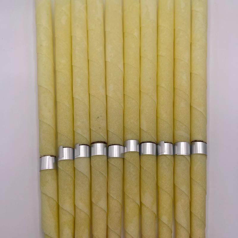 10 Pcs Beeswax Ear Wax Removal Candles Beeswax Plain Candles Cotton Swabs Protective Discs Set Earwax Remova