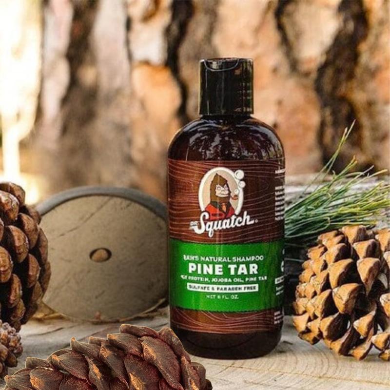 Dr. Squatch - Pine Tar Shampoo For Hair Care