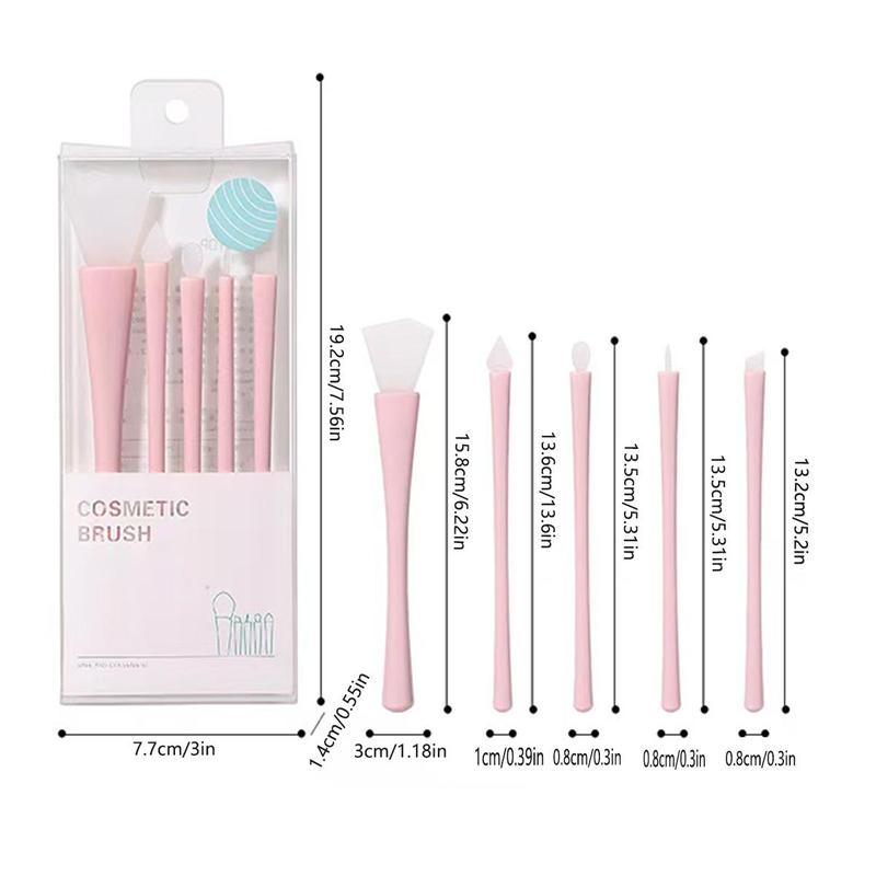 Cosmetic Brush Set, 5 Counts set Facial Mask Mixing Tools, Professional Beauty Tools for Mixing and Applying Masks and Skin Care Products