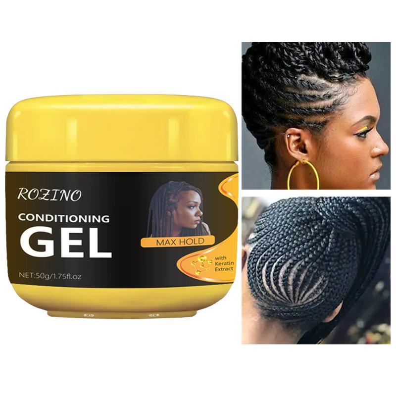 Keratin Hair Gel, Hair Care & Styling Product, Hair Styling Gel for Women & Men, Maintains Hair Temporary Styling Soft and Easy to Manage