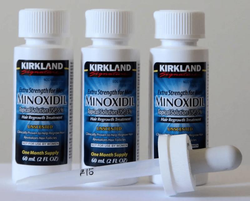 Kirkland Minoxidil 5% Extra Strength Men Hair Regrowth Solution 3 Month 05 2025 Hair Care Pack Comfort