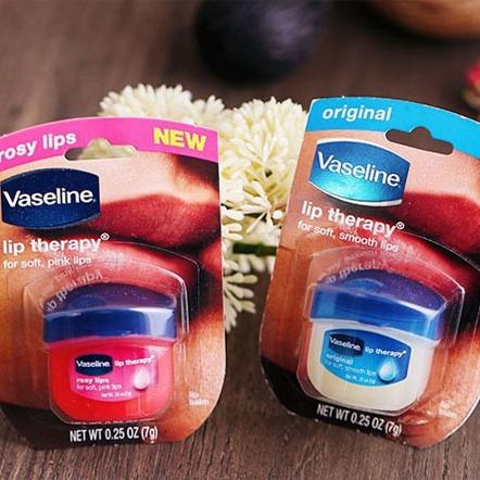 Vaseline Lip Therapy Bundle - Creme Brulee, Rosy Lips & Cocoa Butter, 0.25 Ounce (Pack of 3) - Vaseline Moisture Skincare